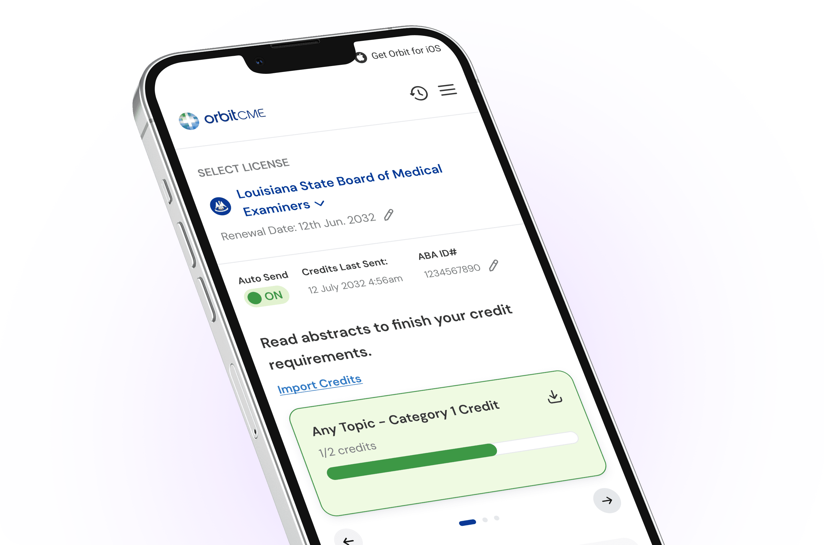IOS app