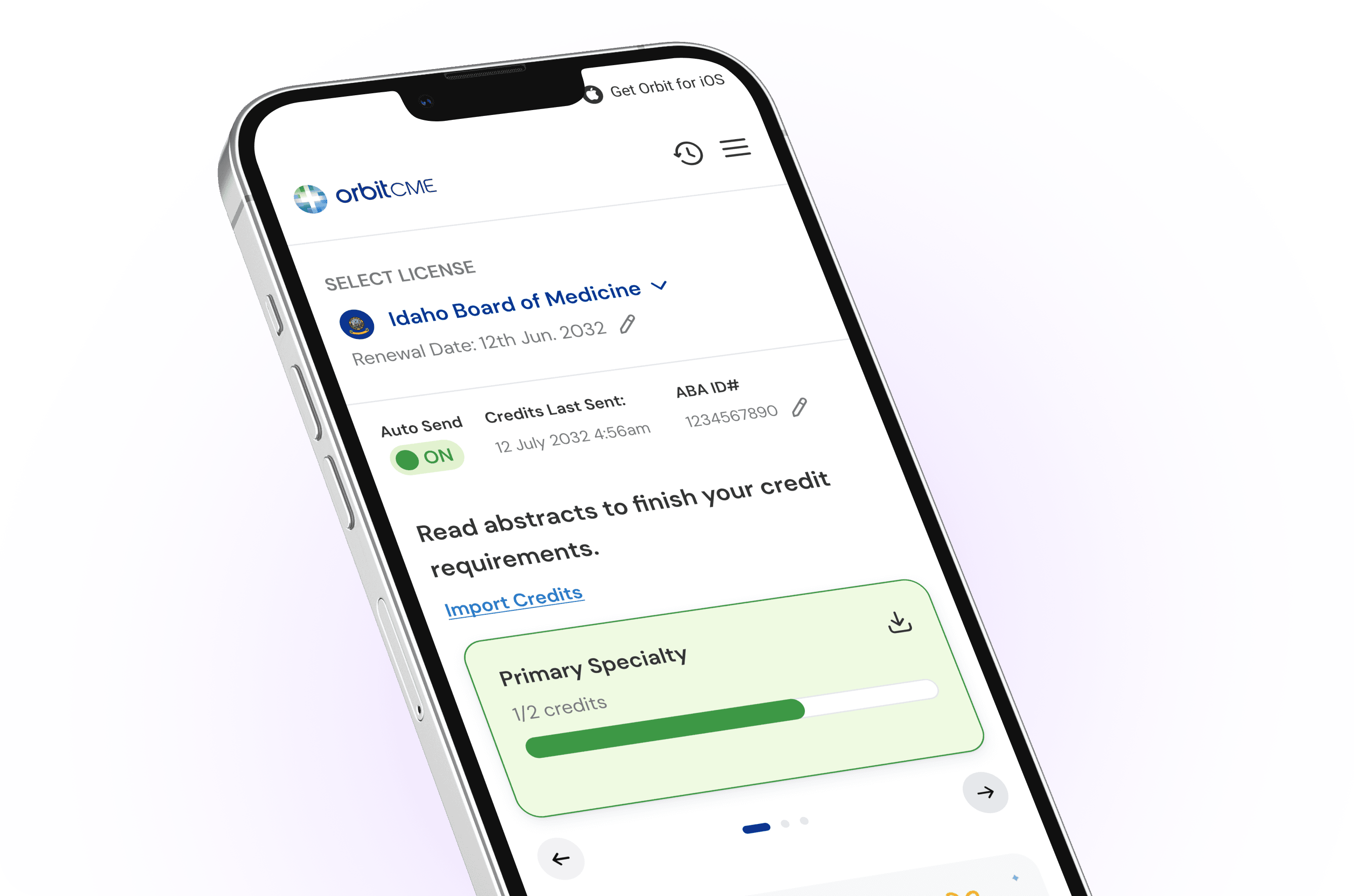 IOS app